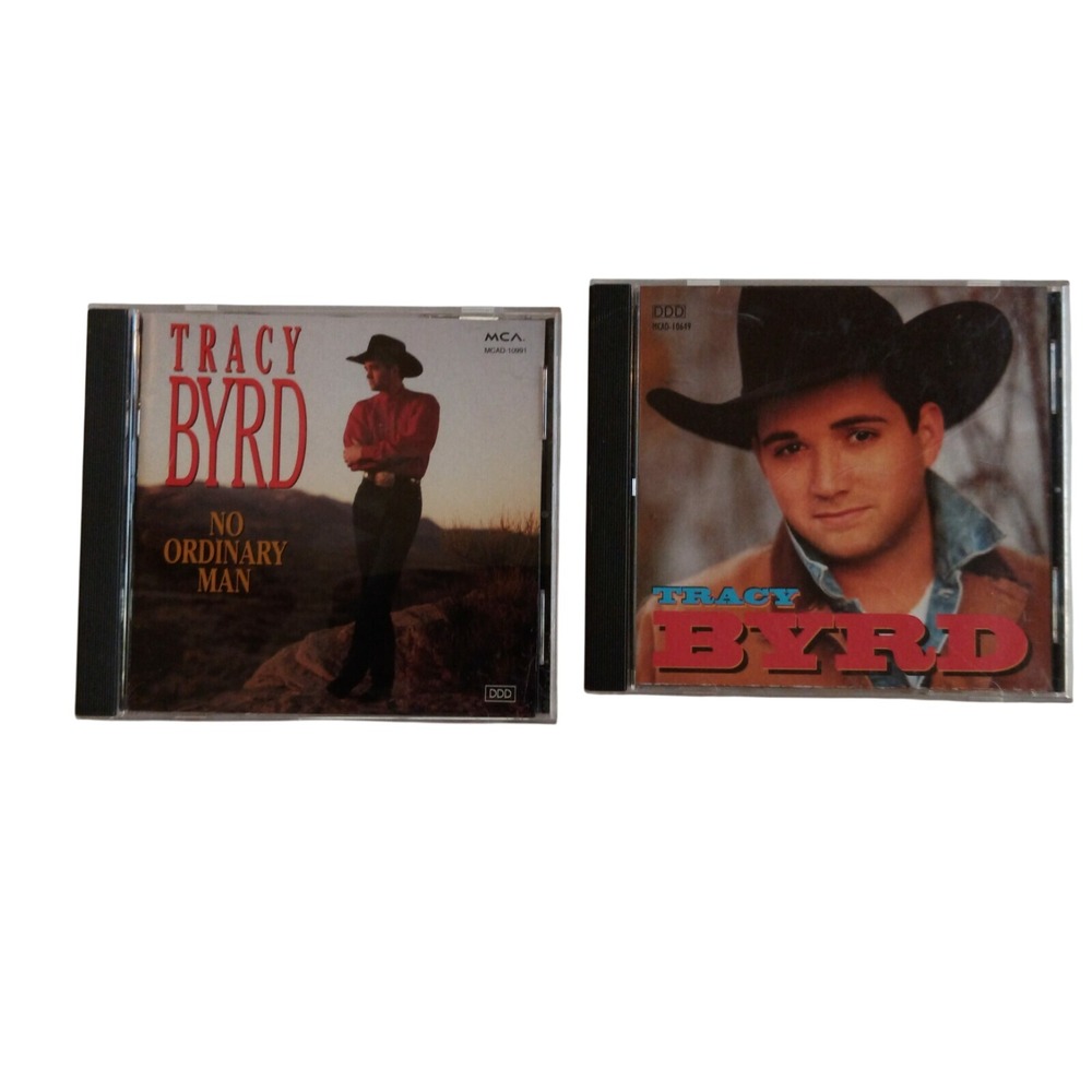Tracy Byrd CD Lot No Ordinary Man & Self Titled Debut Country Music MCA‎ 2 Pack